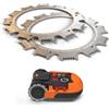 Idea Mower Ruote dentate Variospike Compatibile con Worx Landoid Serie S & M