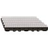 ScarMaxx 5m Canaletta scolo Acqua piovana A15 Altezza 115 mm - Griglia scolo Acqua piovana Set Completo 13 x 500 x 11,5 cm Linea Grigio