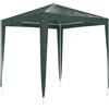 vidaXL Gazebo per Feste Professionale Tenda per Feste Tendone Copertura Telo di Protezione Padiglione per Eventi Telone 2x2 m Verde