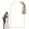 Pcingsia Cornice per nuziale - Supporto per di fiori in metallo dorato, supporto per porta cornice per sfondo, cornice portatile per matrimoni, feste, matrimoni, cerimonie