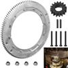 ZHONGXIA 696537 Anello per volano compatibile con tosaerba B&S Toro Cub Cadet Craftman Stens 28P777 28N777 28N707 Sostituire 392134 399676 150-435 31-056 280104