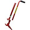 G.L.D. Forniture Piantacanne diametro fino a 30 mm rosso utensile salva schiena per piantare canne, paletti, tondini e reggipiante per orto e giardino