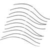 Puupaa Filo per decespugliatore per Bosch AFS 23-37, diametro 3,5 mm, lunghezza 38 cm, in nylon, corda resistente per decespugliatore