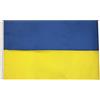 AZ FLAG - Bandiera ucraina Premium - 150 x 90 cm - Bandiera ucraina cucita nylon 200 D con occhielli metallici incorporati - 200 g