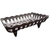 SCIABORDI Braciere in Ghisa per Camino, Brucialegna per Caminetto (L 37.5 - P 26 - H 12.6 cm) Peso: 5.60 kg, Resistente Alte Temperature, Made in Italy