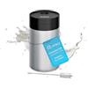 DL-pro Contenitore per il latte 0,5L isolato adatto Siemens EQ6 EQ7 TZ80009N TZ80009 con pennello per la pulizia per alle macchine da caffè