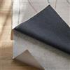 Wecon Home RugPad in diversi spessori, antiscivolo, lavabile, non solo per tappeti, Basic RugPad (180 cm, rotondo, grigio chiaro)