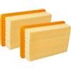 vhbw 2x filtro a pieghe piatte F7 compatibile con Kärcher WD5 Premium Renovation Kit, WD 5 P S V-25/5/22 aspirapolvere - Elemento filtrante