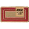 Tomaino - Zerbino Ingresso Esterno Cocco - Tappeto in Fibra di Cocco Naturale Antiscivolo - Tappetino per Esterno Porta Ufficio, Negozio, Casa (Rosso, 50x90)