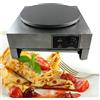 HarBin-Star Crepes Crepes - Crepes per crepes dolci o salati con 40 cm Ø 3000 W Crepesmaker, rivestimento antiaderente