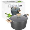 KASANOVA Pentola 22 cm con coperchio Evolution