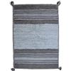 SpazioTessile Passatoia Corsia Tappeto Orientale 100% Cotone Nappe Kilim 9 Misure 6 Colori ch (Grigio, 60x90)