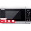 Sharp YC-MS02ES - Forno a microonde singolo, 20 litri