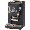 FABER COFFEE MACHINES | Deluxe 3.0 | Macchina Caffè ESE 44mm con Elettrovalvola, Portacialda Estraibile, Tanica Vetro 1L e Pressacialde in ottone regolabile (Black, OTTONE)