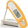 Lavatools Javelin Termometro digitale ultra veloce per carne in 3 secondi, lettura istantanea, per grigliare e cucinare, sonda da 7 cm, design compatto pieghevole, ampio display, resistente all'acqua