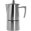 ILSA Caffettiera Espresso Slancio, Induzione, Satinata, Acciaio Inox 18/10, Tazza 4, cl 25