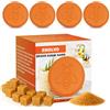 Enolvo Brown Sugar Saver and Keeper - Terra Cotta Bee Disc Ammorbidente per mantenere l'umidità del cibo, morbidezza e freschezza in magazzino, set da 4