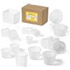 AlcoFermBrew Set di 19 Fuscelle per Formaggio - Forma plastica per formaggio - Kit stampi per formaggio freschi