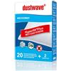 dustwave® - Confezione risparmio 20 sacchetti per aspirapolvere, adatti a modelli Rowenta, Silence Force Compact Animal Care RO6383EA, prodotti in Germania