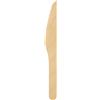DOT Horeca Solutions 500 Coltelli in legno di betulla 16 cm monouso posate bio riciclabili usa e getta biodegradabili compostabili coltello ristoranti bar pizzerie pub