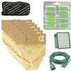 Wintem Kit 12 Sacchi + 20 Profumi + 2 Hepa + 2 Carbone + Cavo 10M Adattabile VK130/131