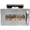 KLOOLIVE 400 W, 6 livelli, essiccatore alimentare in acciaio inox, 220 V, temperatura regolabile 30 - 85 °C, disidratatore, timer 24 ore, essiccatore alimentare per tè fiorito, frutta, erbe e verdura