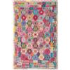 RugVista Ruva Kilim, Tappeto per interni ed esterni, Kilim Modern, 140 x 200 cm, Rettangolare, Pelo corto, Porch, Lavabile solo a mano, Resistente ai raggi UV, Multicolore