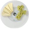 STONELINE Vassoio Girevole 32 cm Trasparente in Vetro Temperato Piatto da Portata Rotondo Piatto di Servizio Lazy Susan Tortiera Rotonda, Decorare Servire Cibo Formaggi Dolci Torte Accessorio Cucina