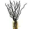 DongArts 15 rami di salice riccio essiccato, 58 cm, piante secche naturali, rami decorativi per il fai da te, vasi e decorazioni per la casa per matrimoni, senza 3 mini zucche