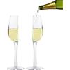 Generic 2 bicchieri da vino mezzo vino, bicchieri da vino tagliati a metà, bicchieri da vino a stelo lungo, 140 ml, divertenti bicchieri di mezzo vino , bicchieri da vino creativi tagliati a