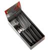 Giesser Messer Pizza Coltelli Giesser Set Speciale 20 Pezzi 9878 SP, antiruggine, 10 X Coltello per Pizza 11 cm Bordo seghettato, Forcella Bistecca 10 X, Made in Germany
