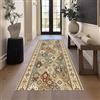 YANHONG Tappeti Runner Lungo 105 x 220 cm Antiscivolo, Lavabile, Ignifugo e Antigraffio Tappeto Corridoio Antiscivolo Si Pulisce con Straccio per Ufficio Entrata Cucina da Ingresso, 5