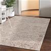 Mazovia Tappeto Salotto Moderno Pelo Corto - Tappeti Moderni Soggiorno - Tappeti Camera da Letto - Tappeti Salotto Grandi Dimesnioni - Motivo Astratto Vintage - Beige 120x170 cm