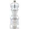 Bisetti Macina Sale Manuale Milano in Acrilico 17,5 cm, Macinino per Sale con Macina in Ceramica per Macinatura Precisa, Trita Sale Resistente, Elegante e Made in Italy - BISETTI