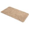 Sophie Maison Tappetino da Bagno Antiscivolo, Tappeto Doccia Assorbente, Tappeto da Terra in Microfibra Ciniglia Morbido 60X120 CM (CAFFE' LATTE)