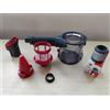 Generico Kit completo contenitore filtri e spazzolina compatibile con Hoover per scopa HF100, HF122...