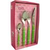 EME POSATERIE Posate EME DREAM 24 pezzi colore Verde Made in Italy