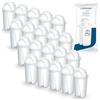 Wessper Cartucce filtranti per l'acqua Classic | Sostituzione per cartuccia filtrante Aquaphor Standard, Brita Classic, Dafi Classic | Riduce il calcare e il cloro | Acqua più pura | 20 pezzi