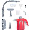 Mellerware - Pulitore a vapore portatile Fush! | 1050W Steam Cleaner | Multi Funzione | Serbatoio 380mL | Vaporetto | 9 Accessori per Casa, Bagno, Cucina, Tappeti e Moquette | Corallo