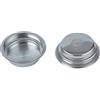 tooloflife Filtro per caffè riutilizzabile, 52 mm, in acciaio inox, colore argento, non pressurizzato, per Breville (7 g), 2 pezzi