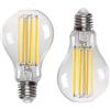 Generico DYA LAMPADINA LED FILAMENT GOCCIA A60 FROST E27 8W 3000K SET DA 10
