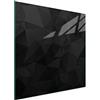 DarHaus Copri piano cottura induzione 50x52 cm copertura per piano cottura in vetroceramica 1 pezzi universale per piastre di cottura paraspruzzi tagliere in vetro temprato, Nero