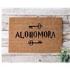 Social crazy Tappeto zerbino personalizzato - Alohomora - cocco naturale ideale per ingressi (Cocco Naturale, 90x60 cm)
