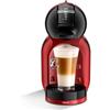 Krups Nescafé Dolce Gusto Mini Me Macchina da caffè a capsule con 15 bar di pressione, capacità 0,8 l, bevande calde o fredde, Play&Select, Thermoblock, 35 tipi caffè, nero-rosso, KP123HAS