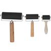 TITA-DONG Rullo Brayer, Pennello Art Craft Strumento per Pittura a Olio Rulli in Gomma Morbida Brayer Roller Art Ink Rullo a Mano Stamping Tool per Incisione Pittura Crafting