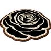 Generic Tappeti Irregolari Tappeti Lavabili Per Soggiorno, Camera Da Letto, Cucina, Corridoio, Ingresso(Floral D,Diameter 80cm)