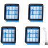 Chuancheng Filtro di ricambio per Bissell CrossWave OmniForce 3912N | 4046 per BISSELL CrossWave OmniForce EDGE, 3930F/3933/v2/3999z Wet and Dry Aspirapolvere, confezione da 4 filtri HEPA