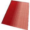 emmevi Tappeto Bagno Cucina Puro Cotone Scendiletto Morbido Assorbente Lavabile Mod.CURCUMA 55X140 ROSSO