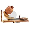 Hamd Crafts Avvolgitore per filati, grande, in legno, per lavorare a maglia e uncinetto, avvolgitore per gomitoli e lana