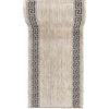 Mazovia Tappeto Cucina - Effetto Sisal Tappeti Cucina - Tappeto per Cucina, Ingresso, Salotto Pelo Corto - Certificato Oeko-Tex - Cura facile - In-& Outdoor - Beige Taupe 100 x 250 cm